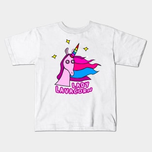 Lady Lavacorn - Unicorn Tshirt Mug Tote Phone Case and more using this print! Kids T-Shirt